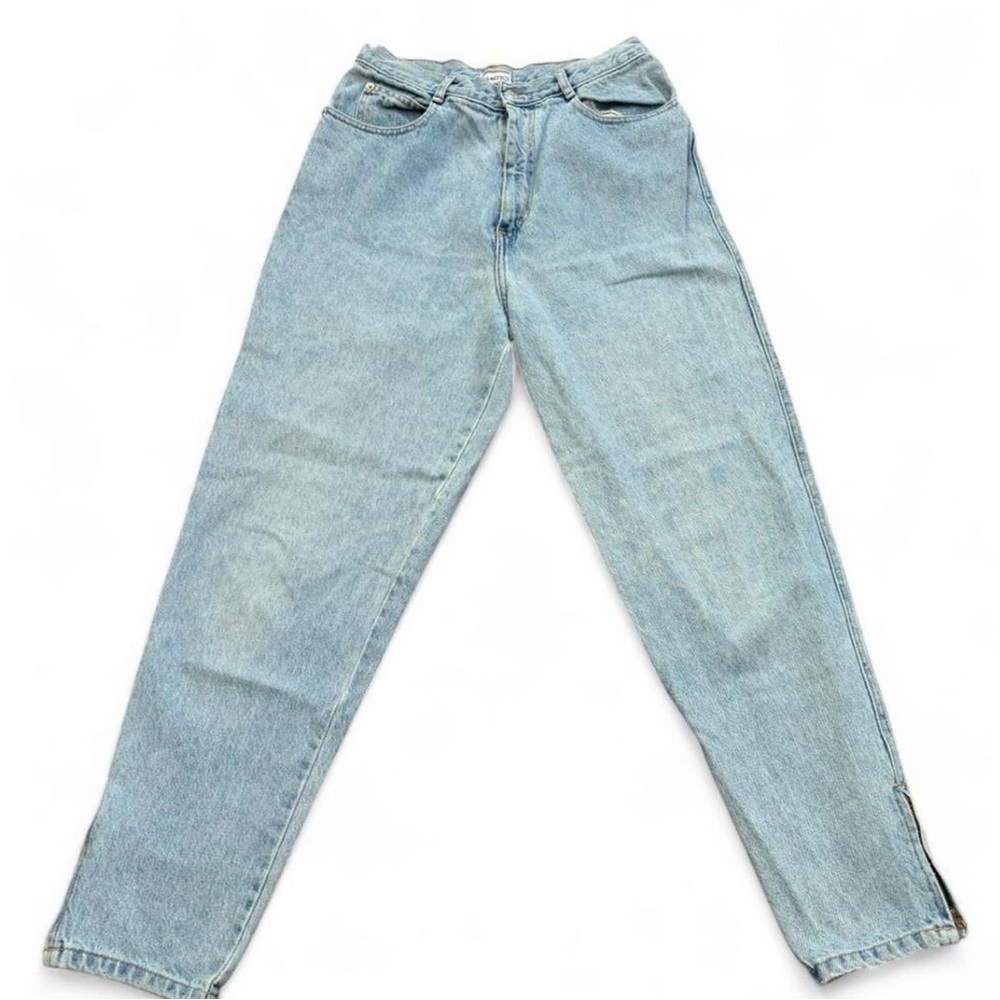 Palmetto's Vintage High Rise Tapered Lightwash Size 12 Jeans 80s 90s